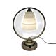 Giso Gispen - Art Deco - stair canopy - opaline - brass - 90s