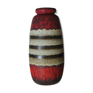 Vase fat lava scheurich