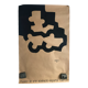 Poster on kraft paper by Eduardo Chillida, Museo de arte abstracto español, cuenca, 1980
