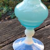 Blue Murano glass vase