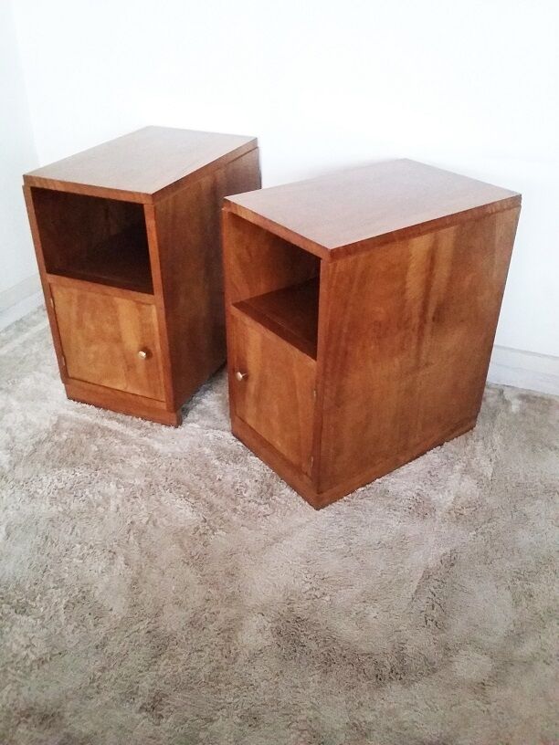 Pair of art deco side table