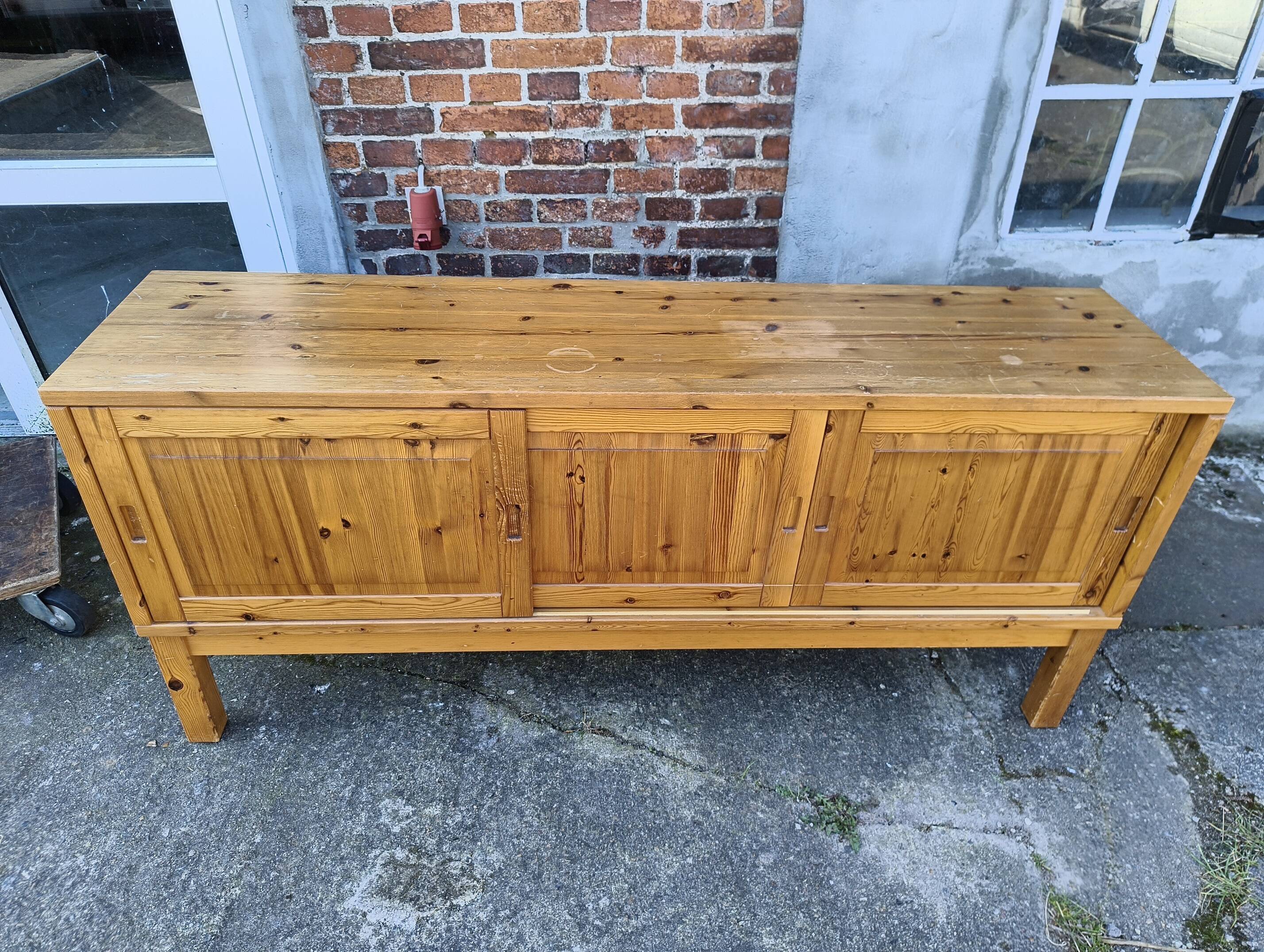 danish sideboard in pine from the 70s