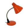 Orange desk lamp 1970