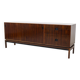 Buffet danois en palissandre du milieu du siècle par Hans Hove & Palle Petersen