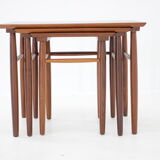 1960s Teak Nesting Tables, Denmark