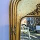 Miroir doré style Louis XVI 74x128cm