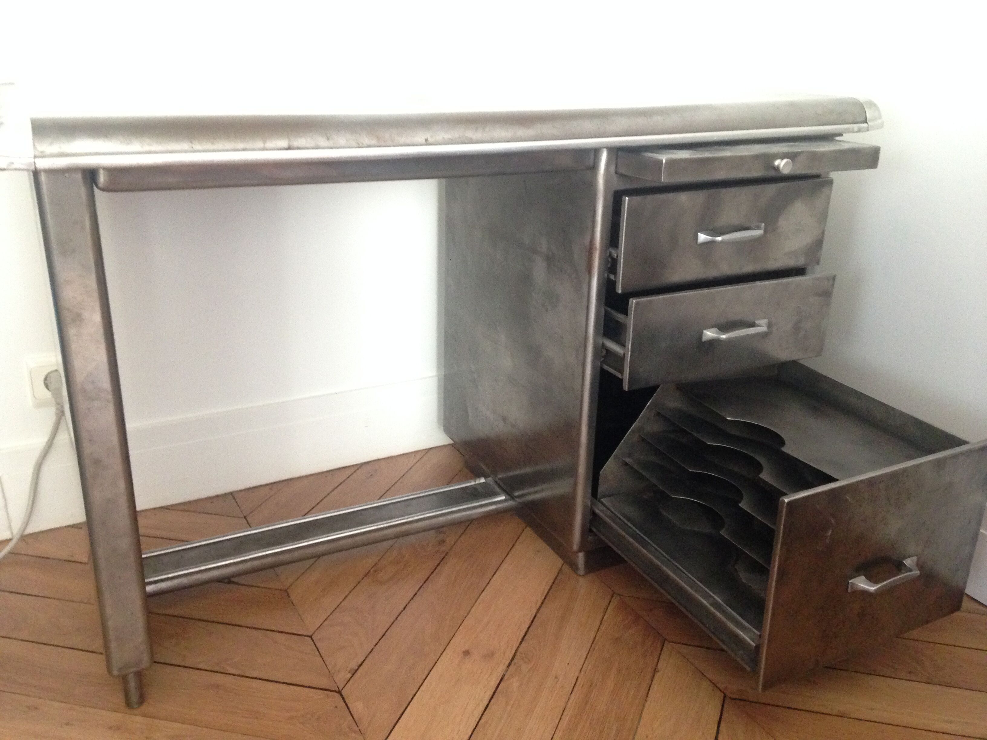 Industrial metal office