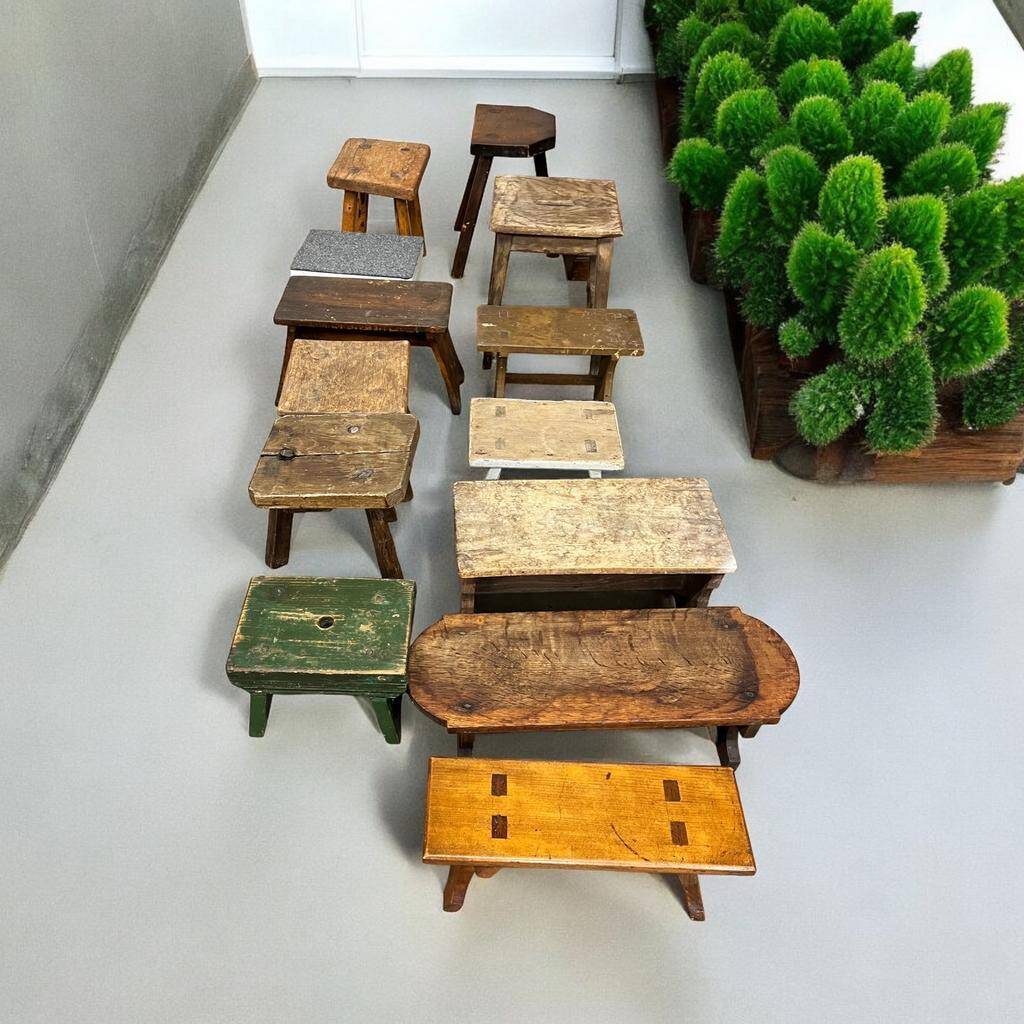 Vintage milking stool