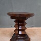 Press screws mounted in coffee table