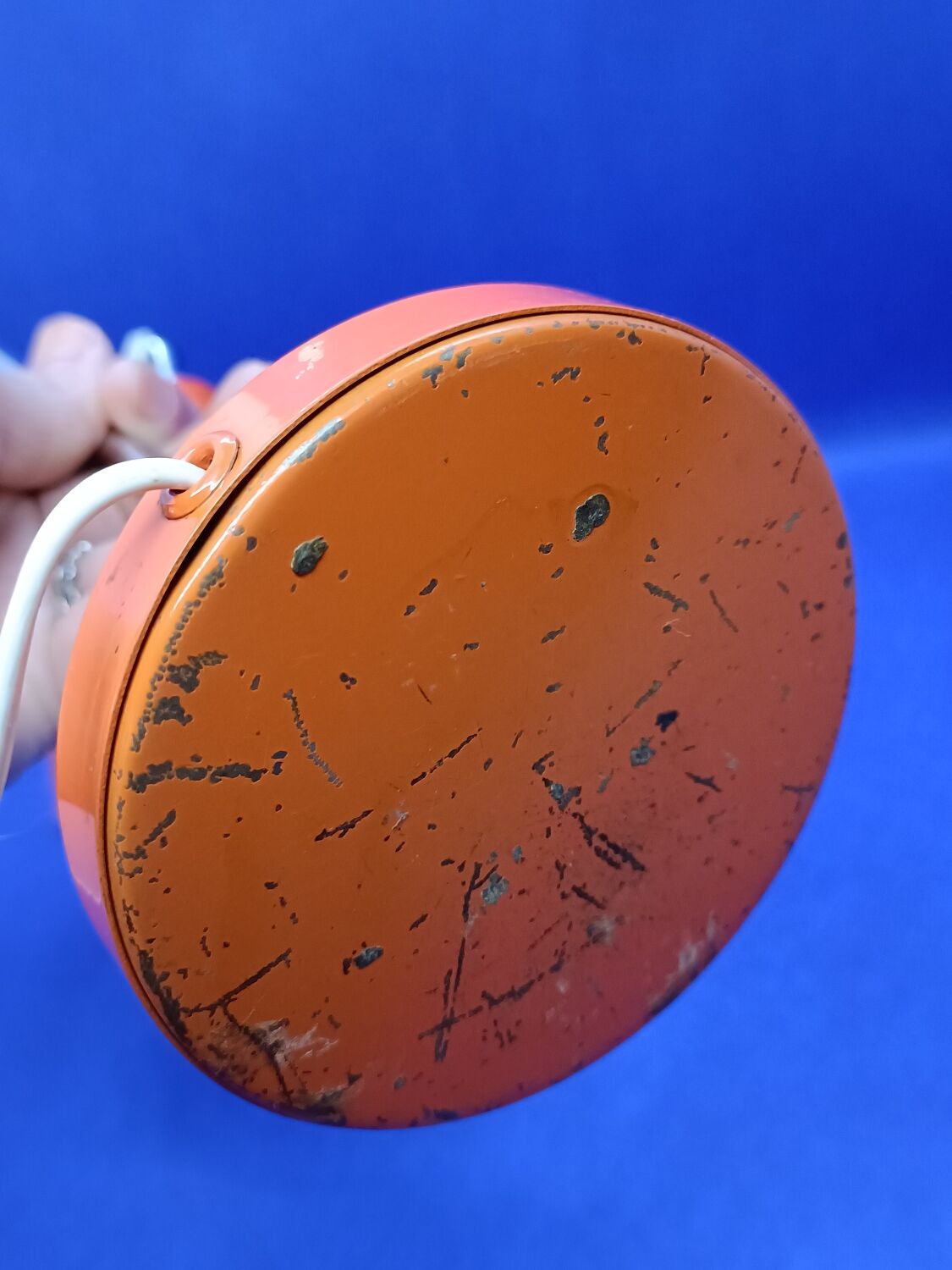 Lamp 60/70 orange, chrome