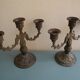 Pair of candlesticks gada vintage deco candlesticks