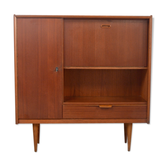 Buffet secrétaire scandinave 1960