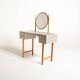 “Casino” Oak Dressing Table by Sven Engström and Gunnar Myrstrand