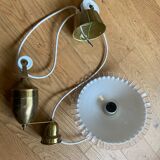 Pulley hanging lamp