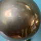 Mid century brass bookends dolphins with ball, france, 1950s