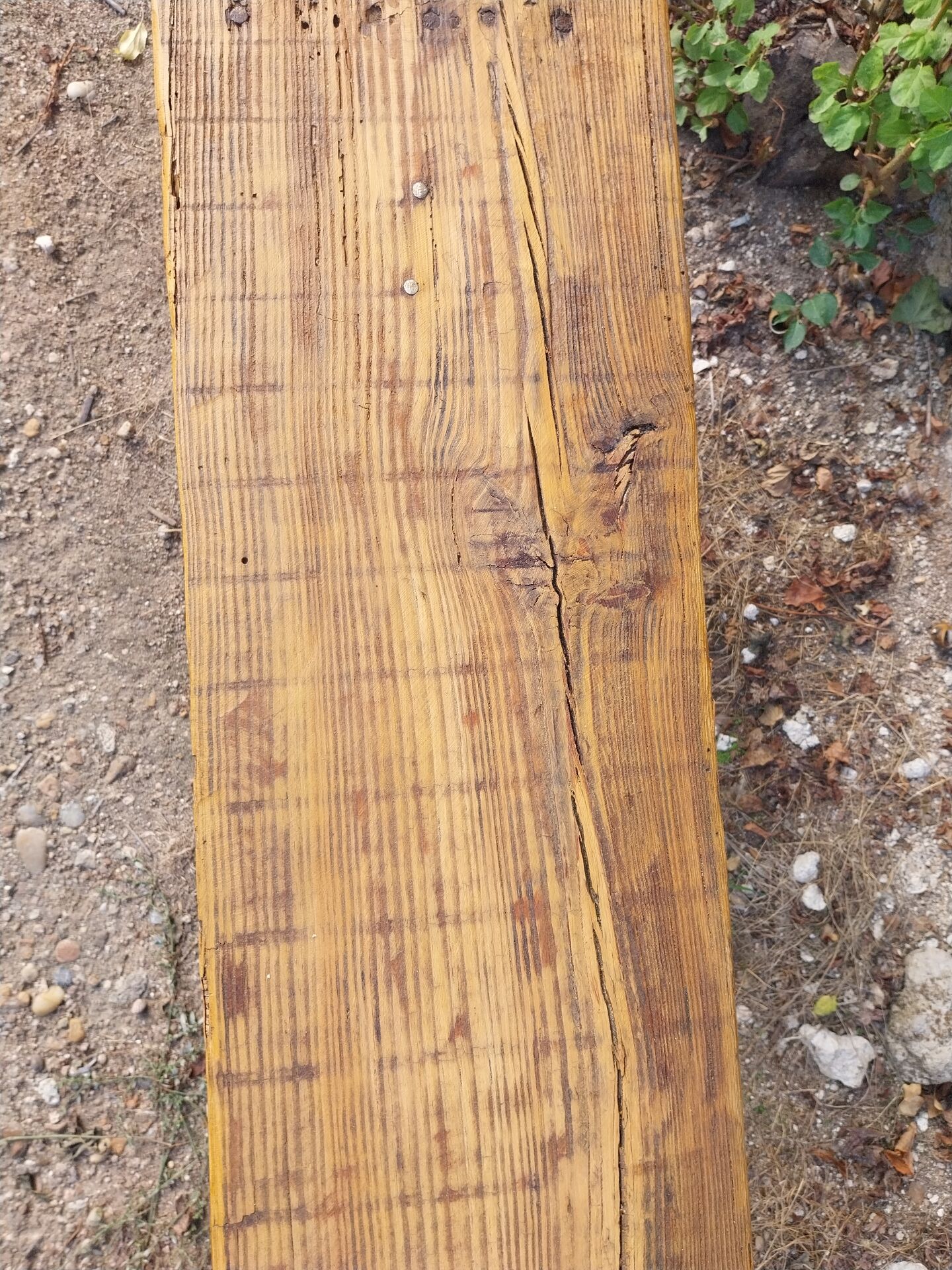 Banc ancien en bois