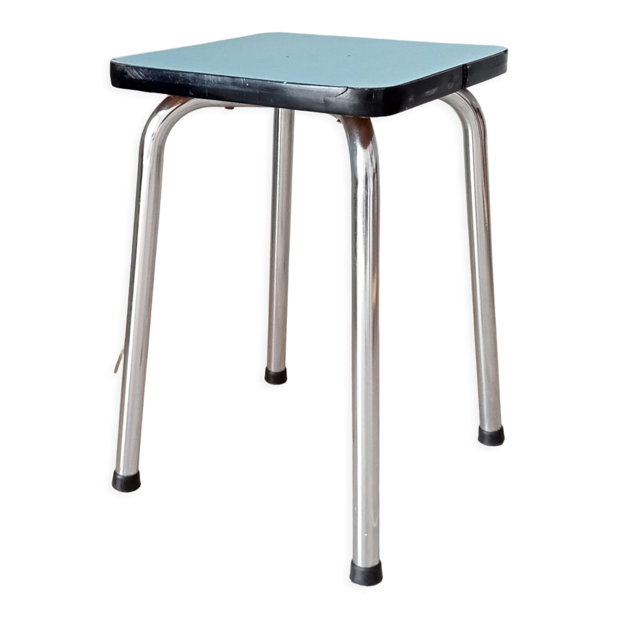 Vintage formica stool 80s