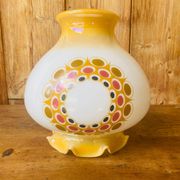Suspension opaline vintage 70