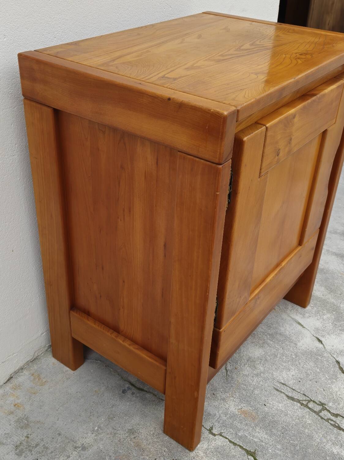 Maison Regain jam cupboard in vintage elm