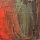 Original Swedish Oil on Canvas – Abstract Expressionist Composition – Vintage & Framed