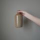 Vintage stoneware vase handmade pottery ceramic soliflore slow Scandinavian country decoration