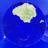 Murano glass Sommerso ashtrays from the mid-century by F. Poli for Seguso