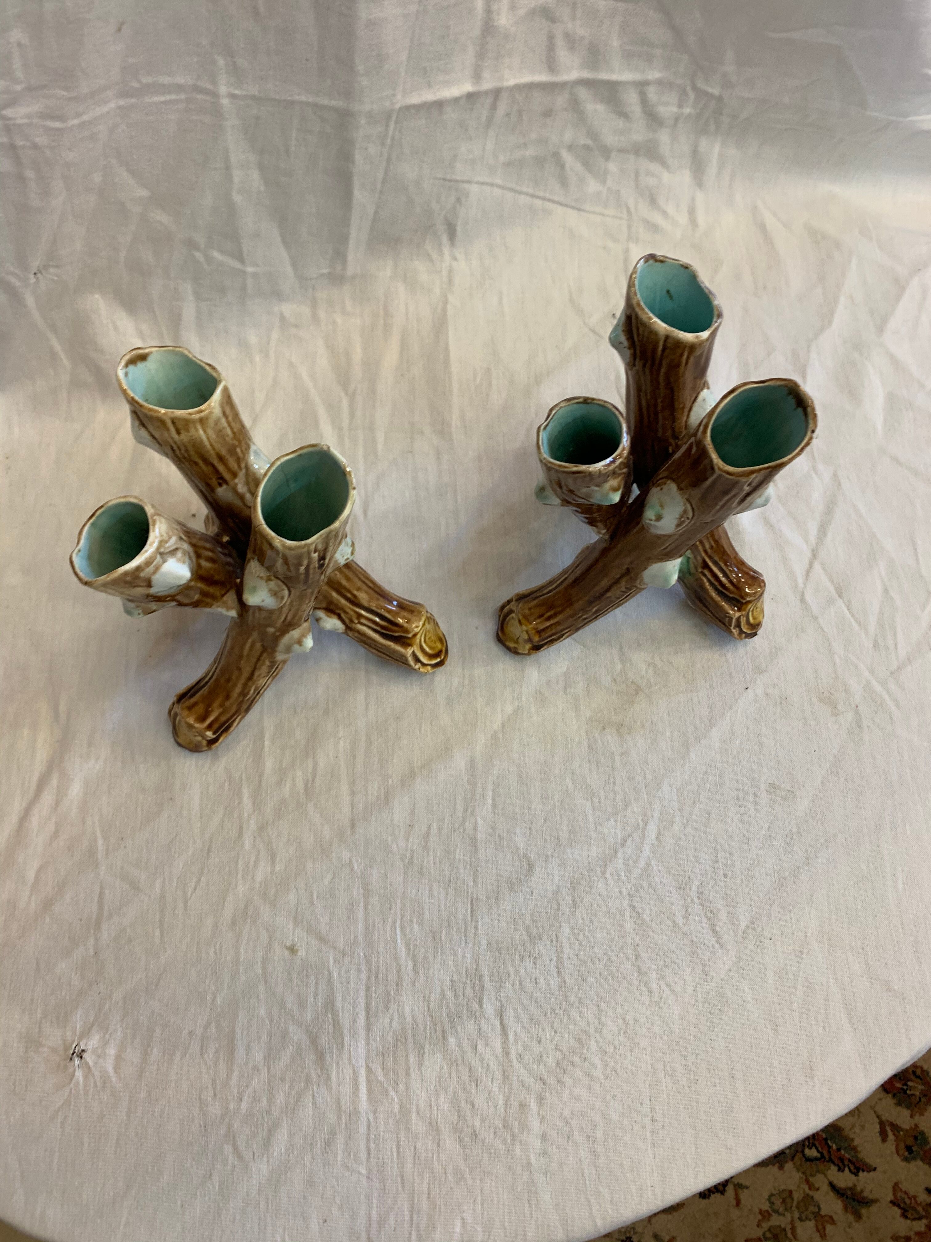 pair of vallauris flower spades