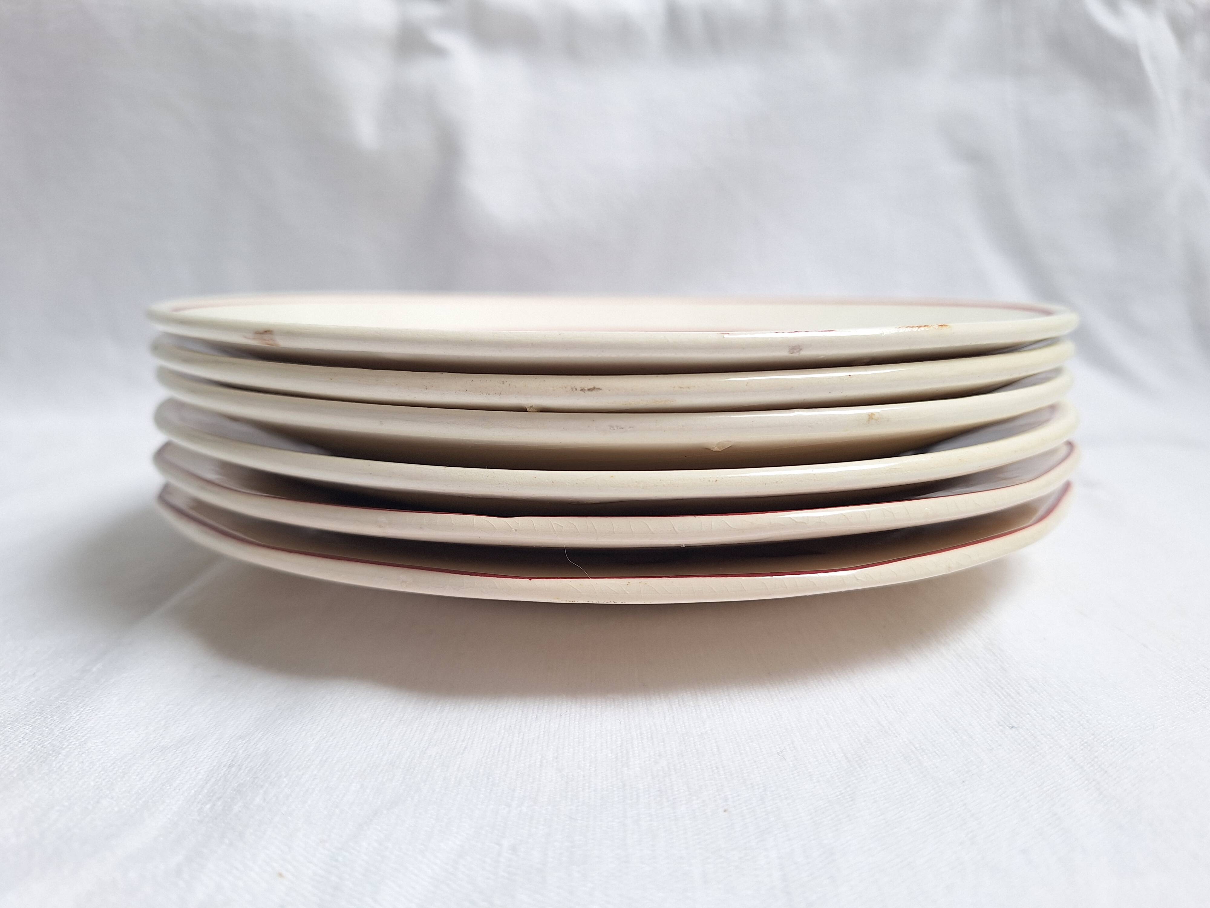 Vintage dessert plates