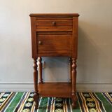 Old oak bedside table