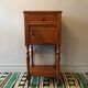 Old oak bedside table