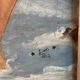 Gouache on Pin-Up panel signed and dated 1952