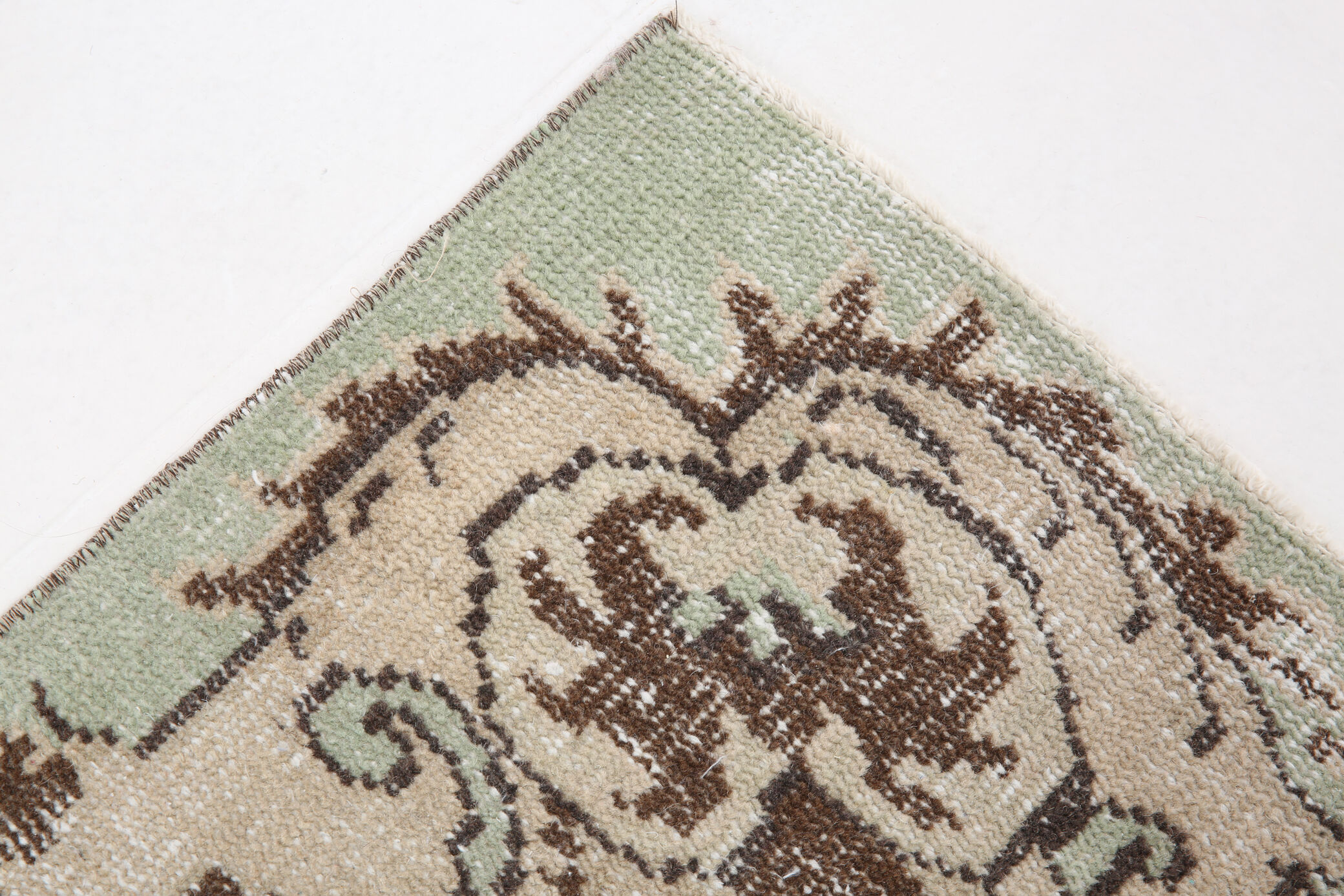 4x7 classic floral vintage tapis rug, 211x125cm