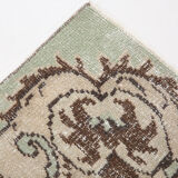 4x7 classic floral vintage tapis rug, 211x125cm