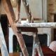 Painter's step ladder