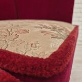 1960s, Danish velour 2 seater drop arm sofa, velour, original condition.