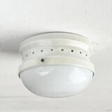 Mid-century Italian space age ceiling lamp by Gianemilio, Pietro and Anna Monti for Kartell, 1950s.