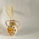 Vase amphora ceramic decoration flowers
