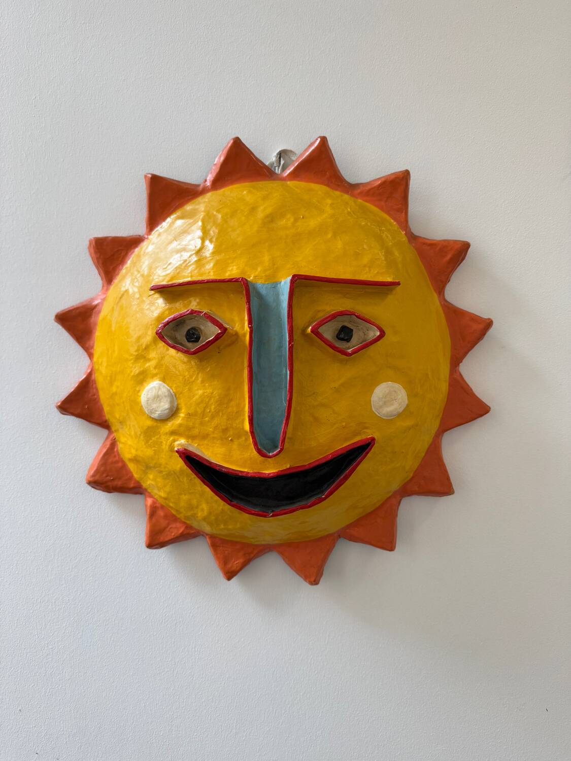 Paper mache sun from the 60s