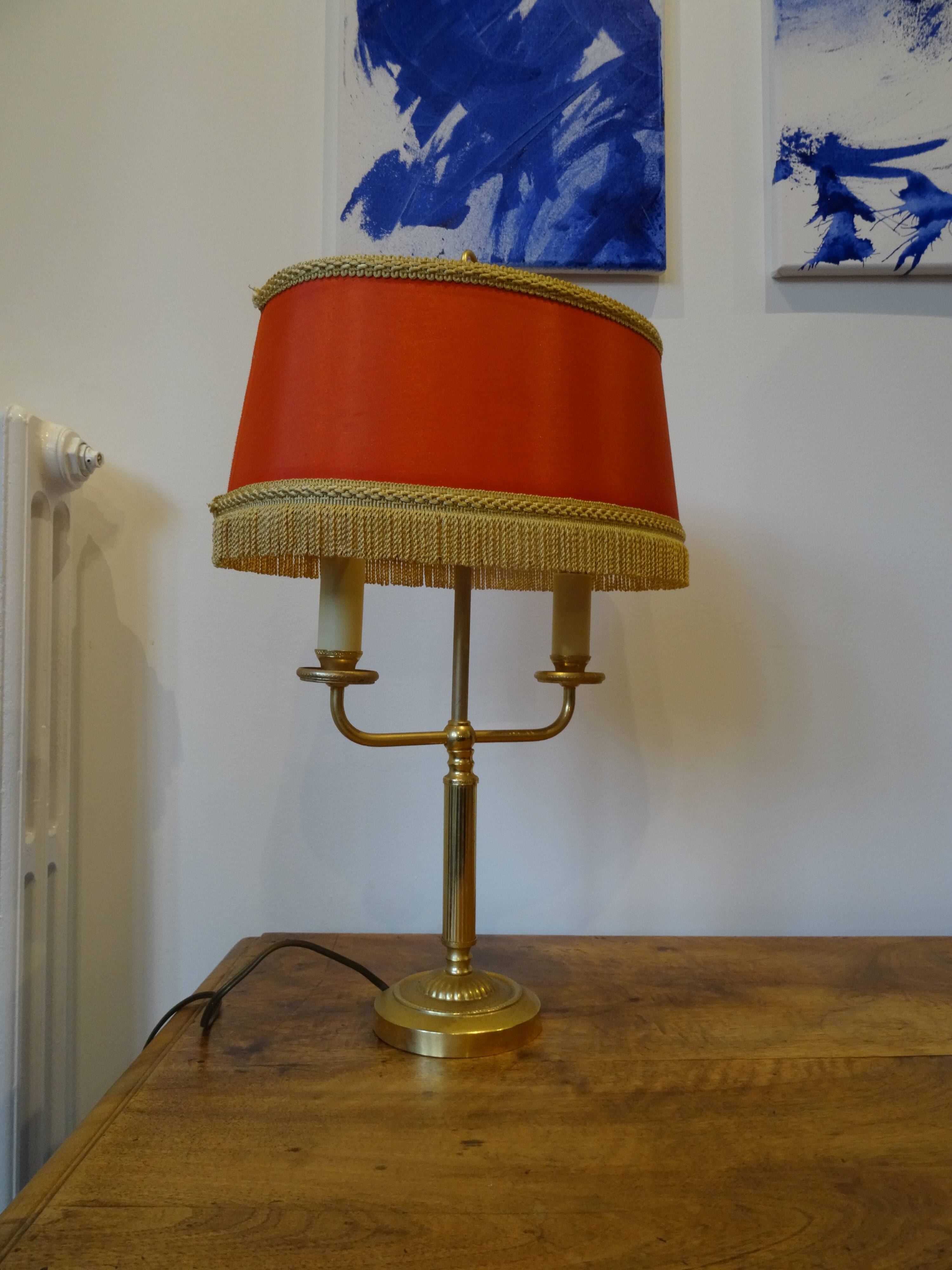 Hot water lamp early 20th century