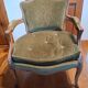 Fauteuils cabriolets Louis XV + repose pieds