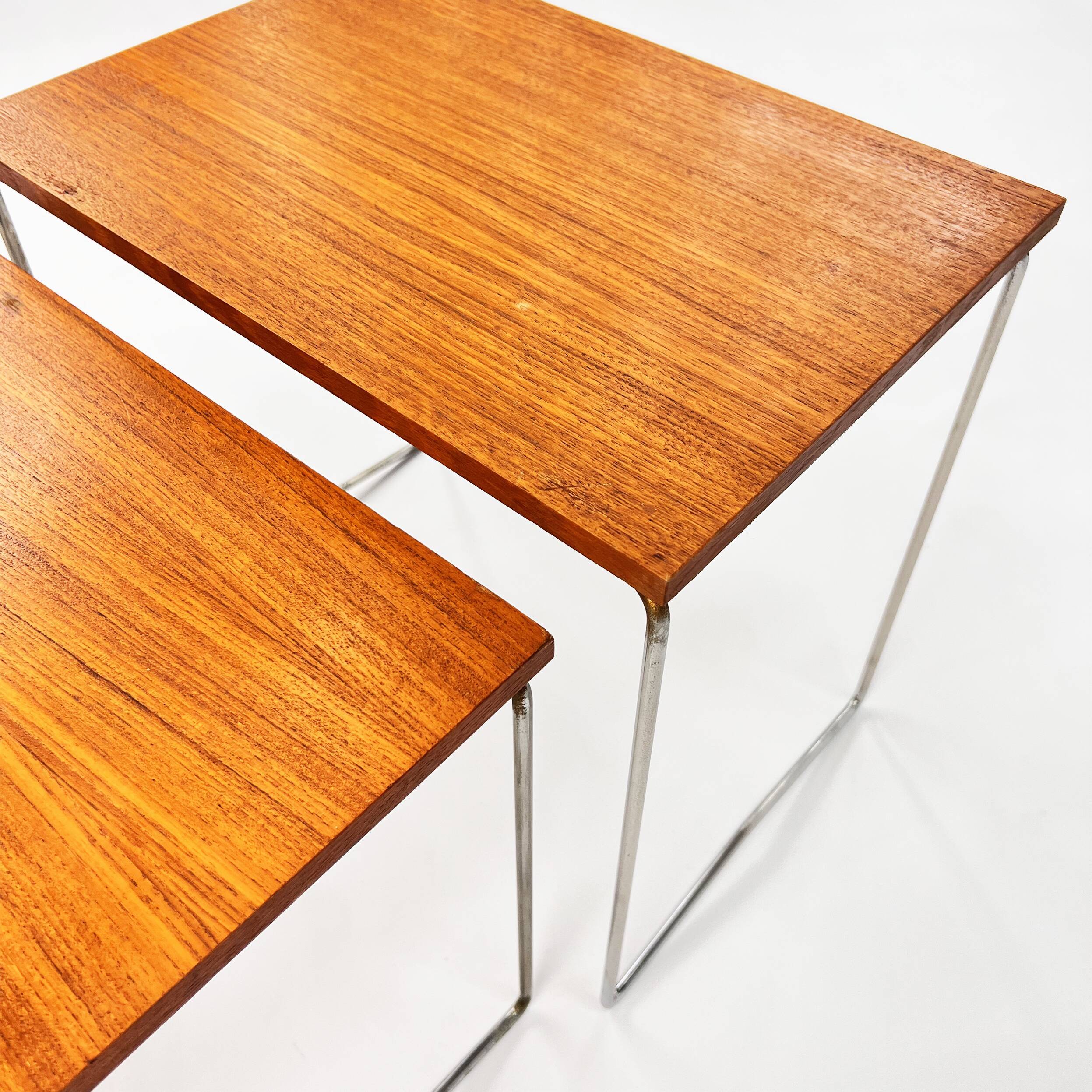 Ensemble de tables gigognes Brabantia du milieu du siècle, années 1960