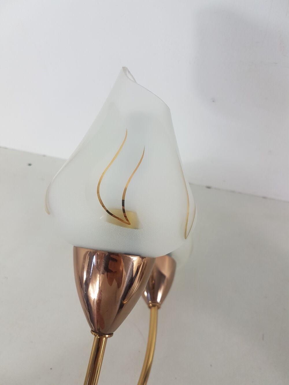 Pair of 50-60s sconces