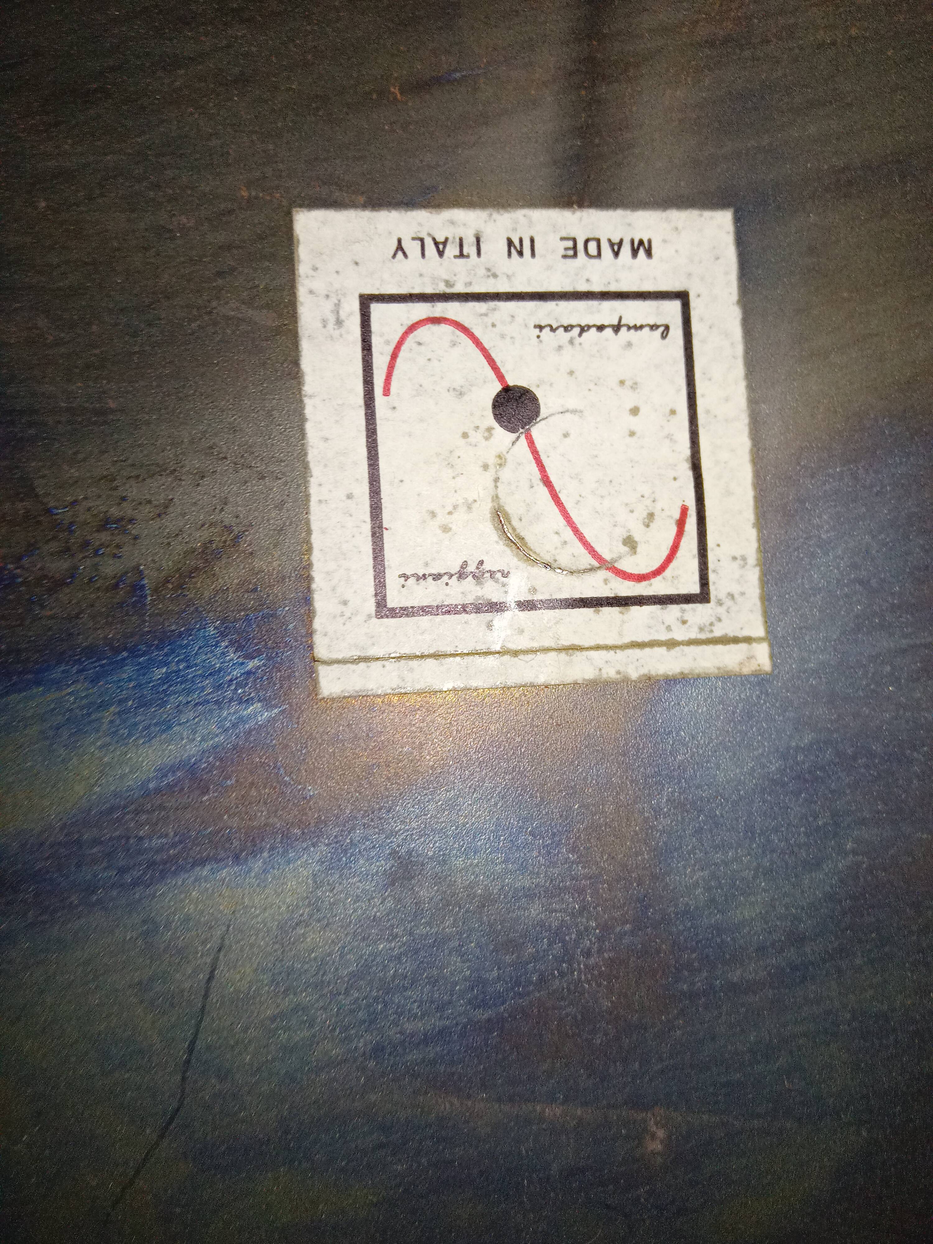 Mirror chrome design 1970 Italy