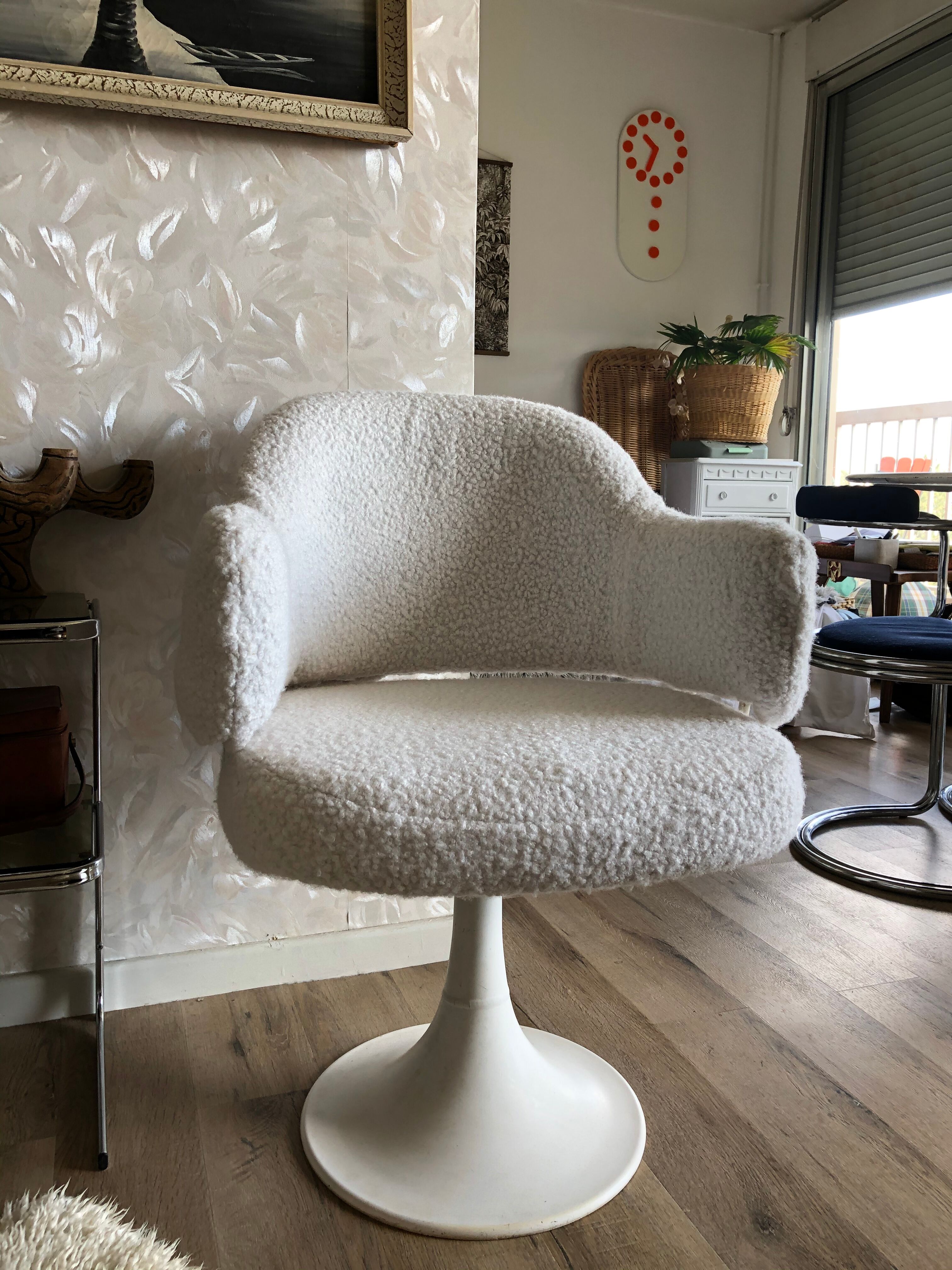 Chair 1970s tulip foot
