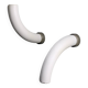 Mod. 1015 wall sconces by Pia Guidetti Crippa for Lumi, c. 1972