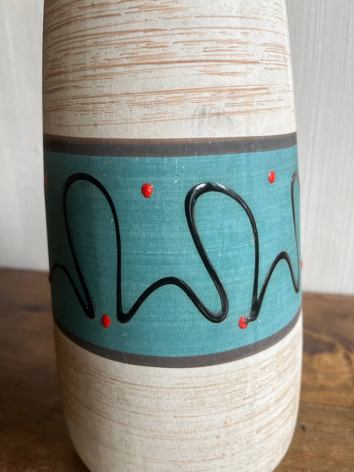 Large Scheurich ceramic vase 525, West Germany 1960s
