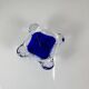 Blown glass ashtray, Murano style, 1970
