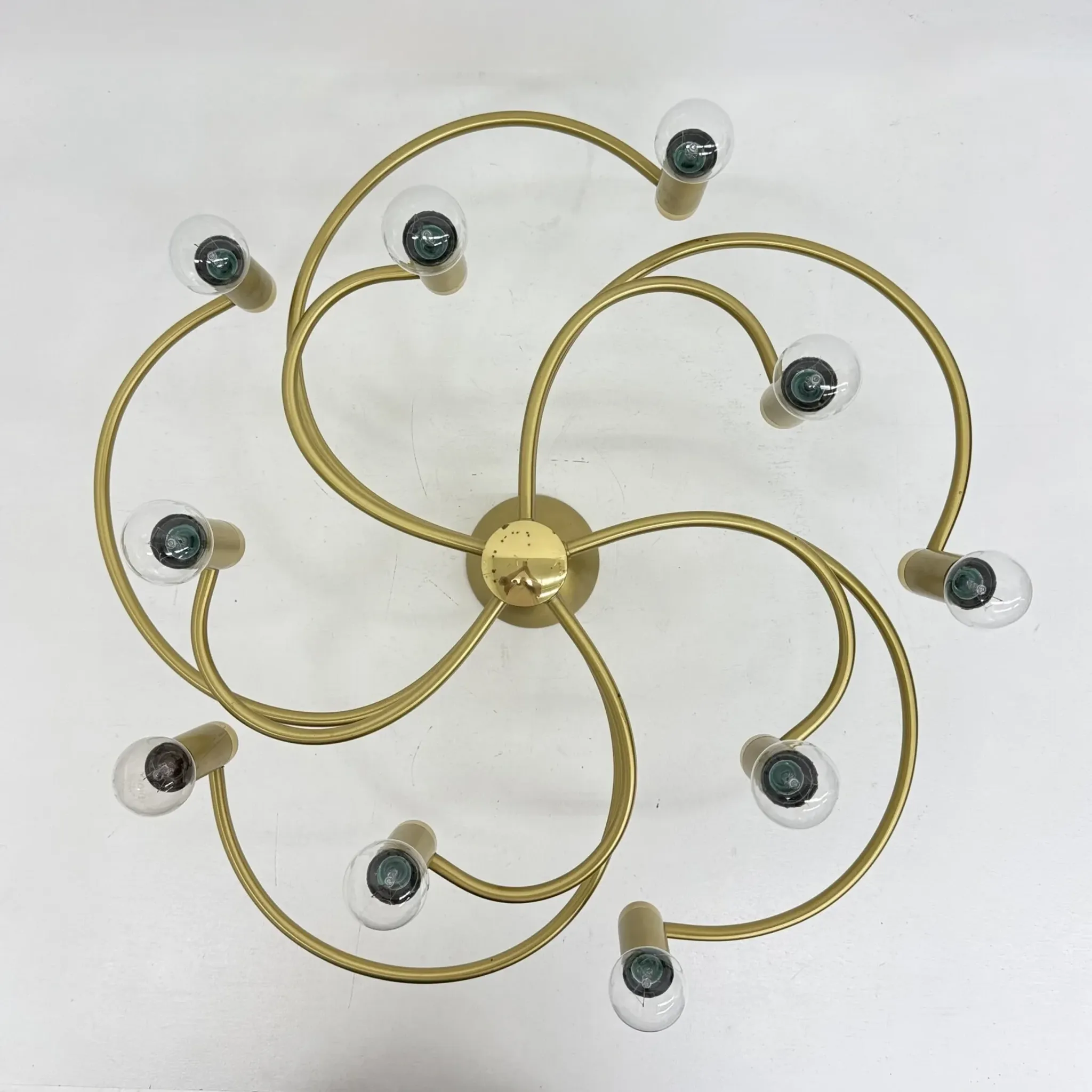 Vintage Hufnagel Leuchten ceiling light, 1970s