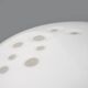 White Murano Glass Ceiling Light, 1970s