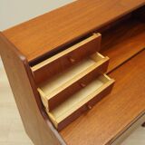 Teak secretary, Danish design, 1970s, production: Denmark